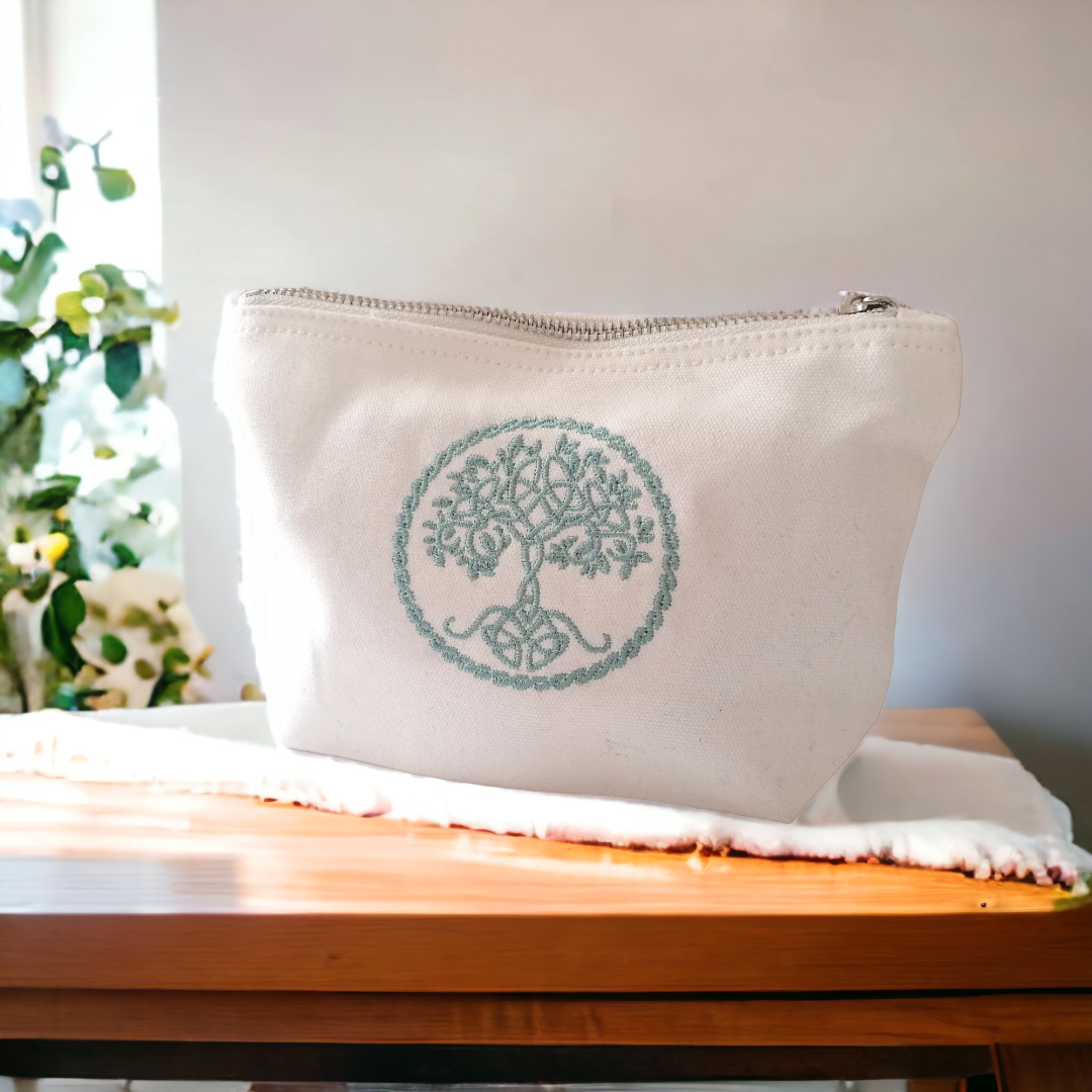 Pochette in cotone con Albero della Vita