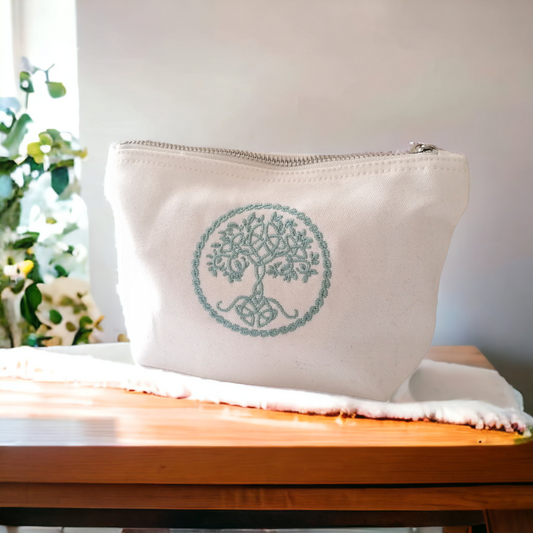 Pochette in cotone con Albero della Vita